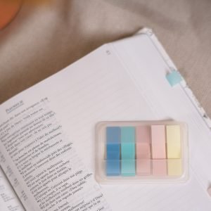 Post-it marque-page "pastel"
