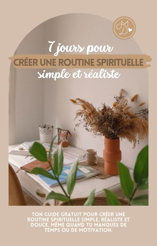 Couverture ebook 7 jours pour créer une routine spirituelle