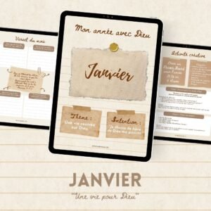 Mon année avec Dieu - JANVIER