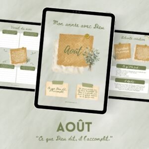 Mon année avec Dieu - AOUT