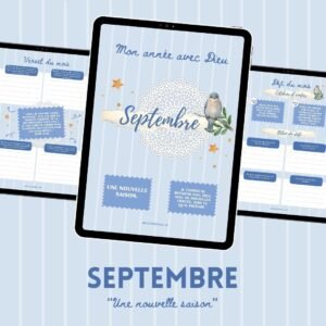 Mon année avec Dieu - SEPTEMBRE