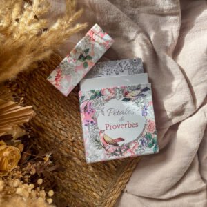 Pétales de proverbes - 44 cartes à colorier